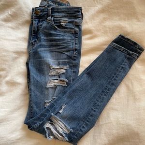 American Eagle High Rise Skinny Jeans